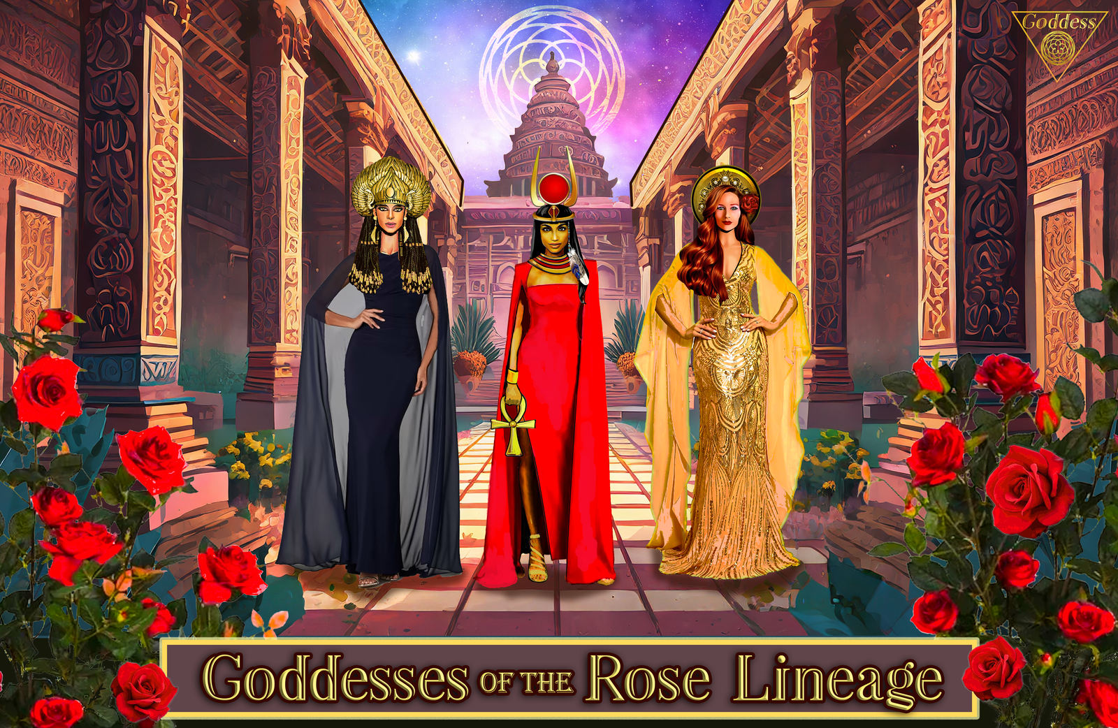 Isis, Hathor, and Mary Magdalene - Goddesses of the Rose Lineage