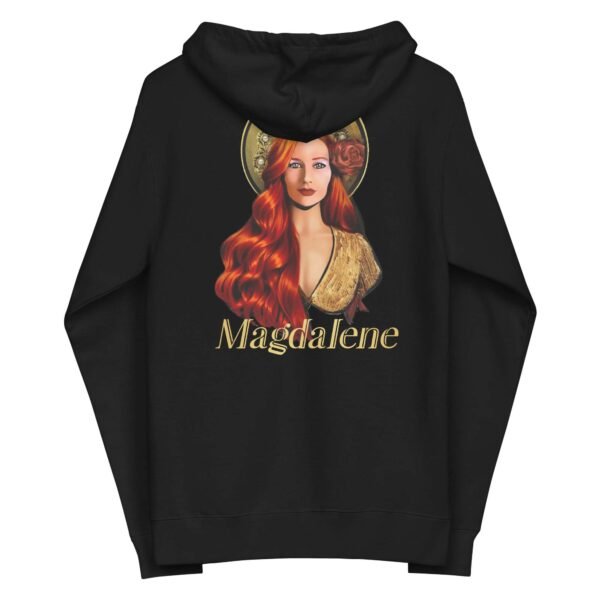 Mary Magdalene fleece zip up hoodie