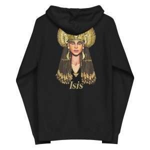 Isis fleece zip up hoodie