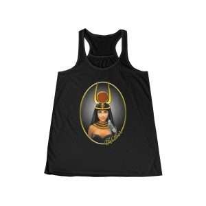 Hathor Goddess Graphic Flowy Tank Top