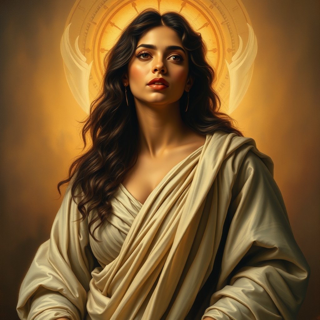 Divine Portrait Creation A woman returning to trust herself