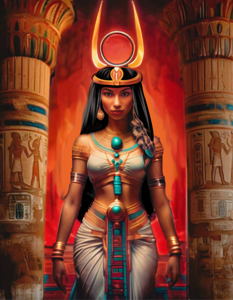 Hathor cinematic Hathor in her Temple