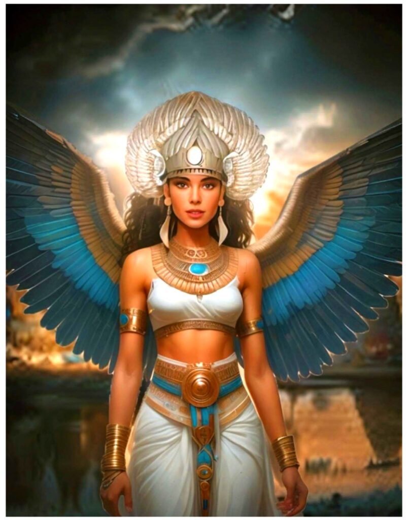 isis with wings Goddess Isis with wings