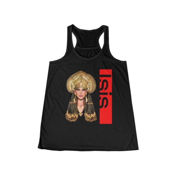Isis Goddess Graphic Flowy Tank Top - Bohemian Style, Summer Tee, Festival Wear, Gift for Her, Casual Outing