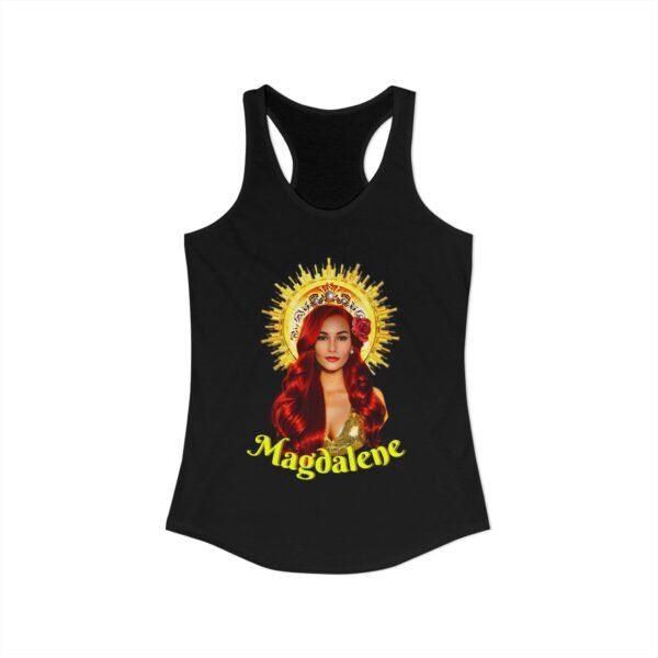 Vintage Mary Magdalene Racerback Tank, Goddess Top, Women's Workout Apparel, Summer Fashion, Unique Gift for Her