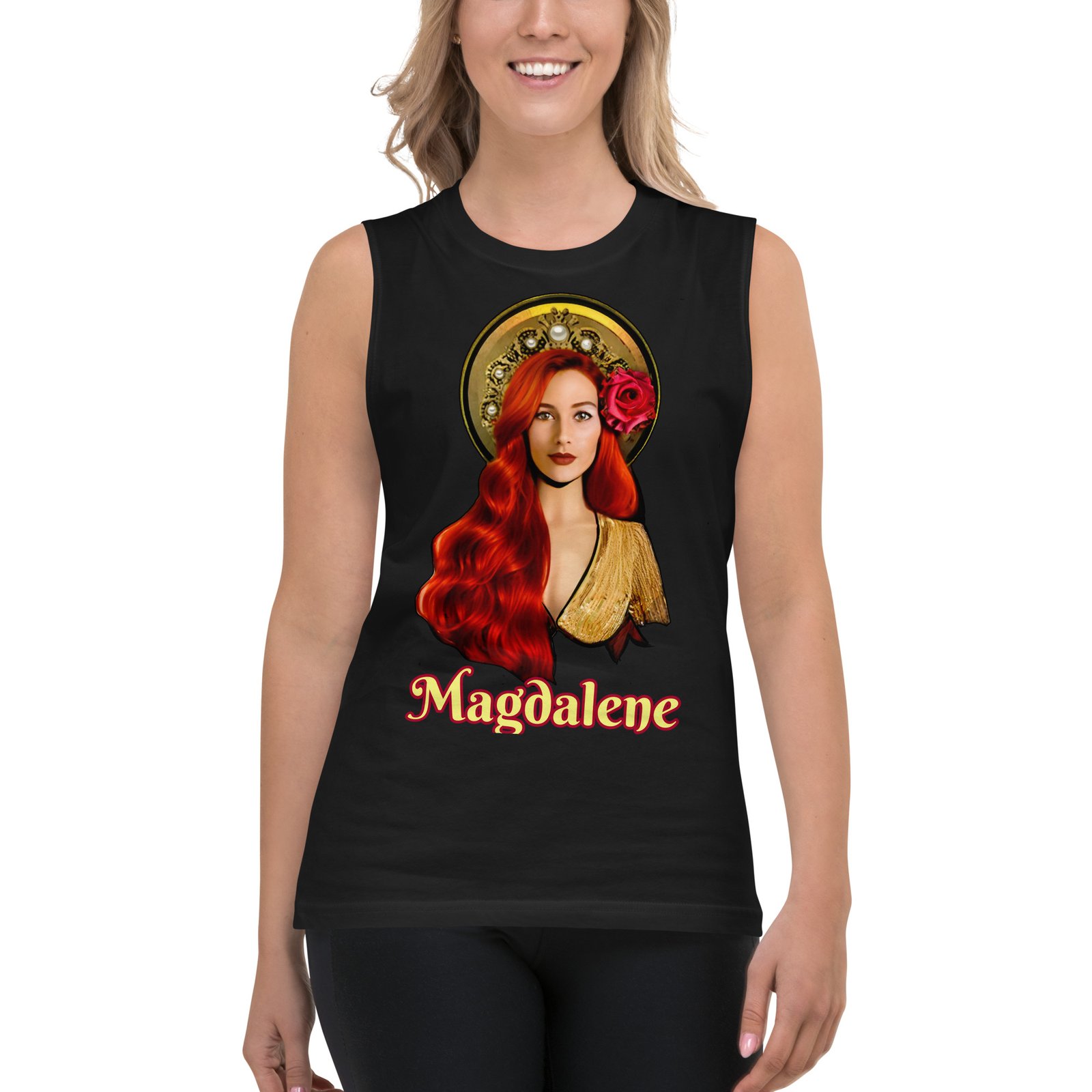 Strength of Mary Magdalene Muscle Shirt - Image 2