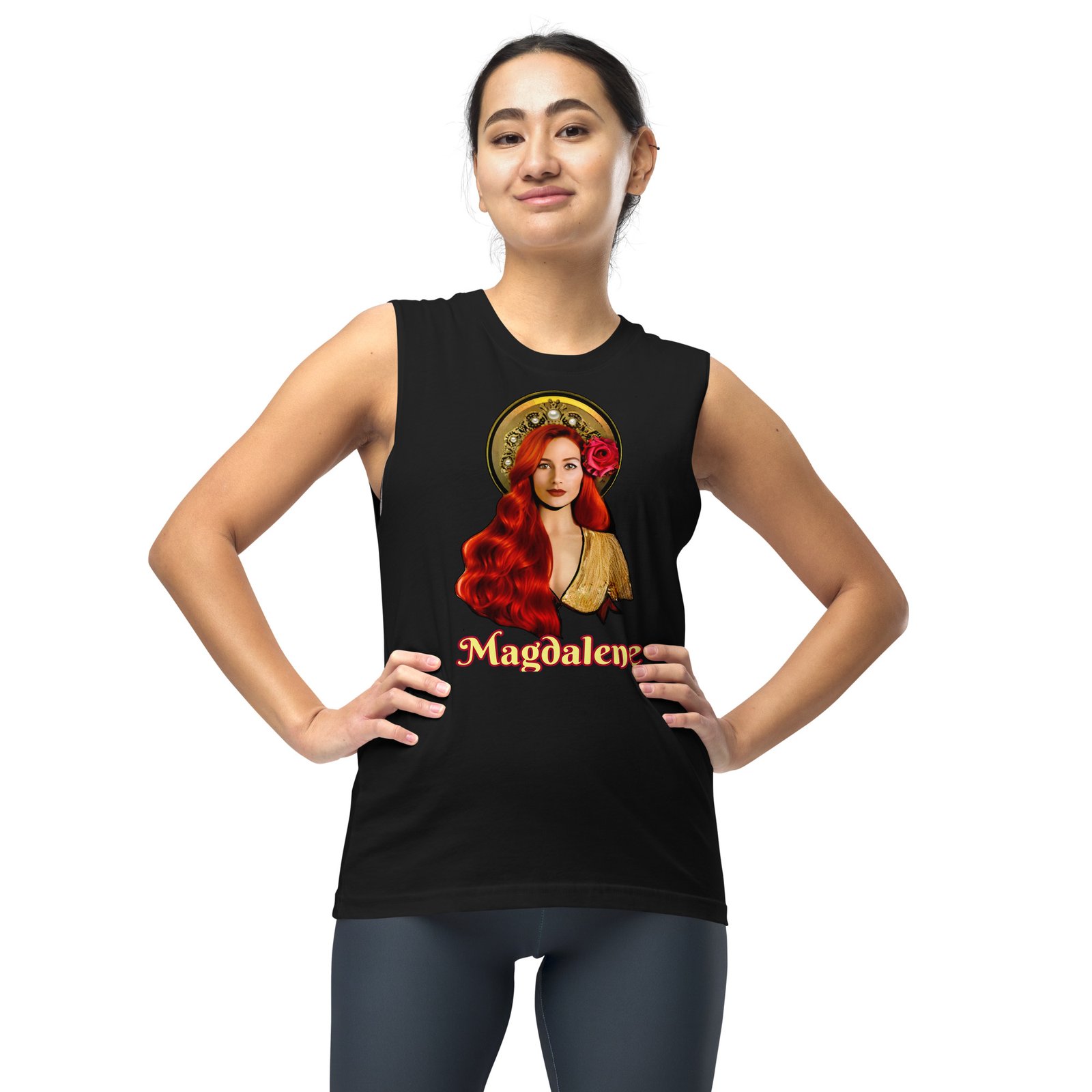 Strength of Mary Magdalene Muscle Shirt - Image 5
