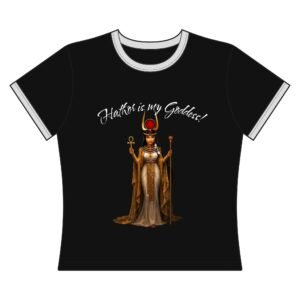 Hathor Is My Goddess Ringer Tee