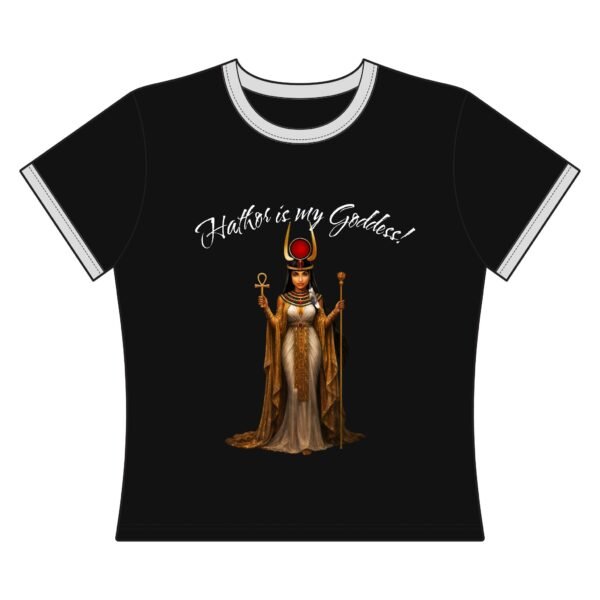 Hathor Is My Goddess Ringer Tee